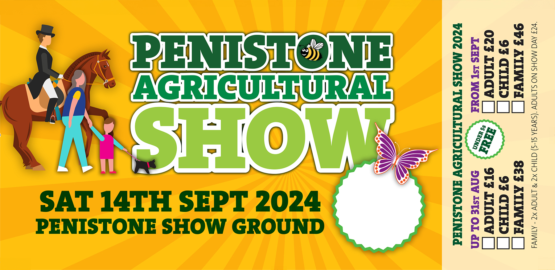 Penistone Agricultural Show 2024 Ticket